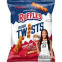 Ruffles Ridge Twists Smoky BBQ Flavored Snack Chips, 1.75 oz Bag