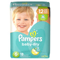 Pampers Baby-Dry Diapers Size 6 18 Count
