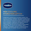 Vaseline Men Healing Moisture Cooling Non Greasy Body Lotion for Dry Skin, 20.3 fl oz