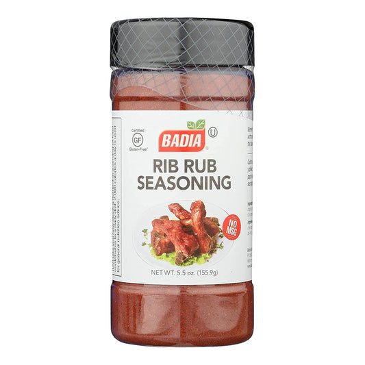 Badia Rib Rub Seasoning Blend, 5.5 oz