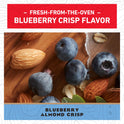 CLIF BAR - Blueberry Almond Crisp - Made with Organic Oats - 11g Protein - Non-GMO - Plant Based - Energy Bars - 2.4 oz. (6 Pack)