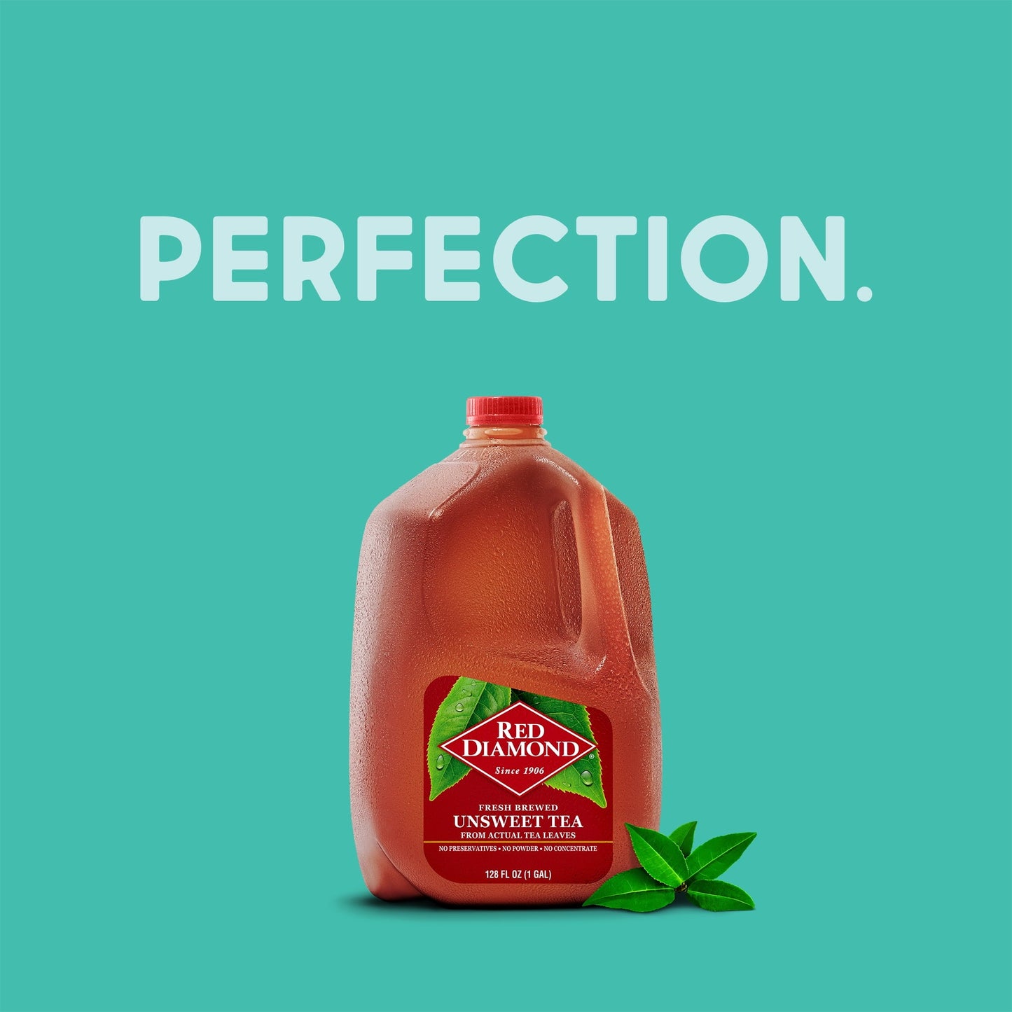 Red Diamond Fresh Brewed Unsweet Iced Tea, 1 Gallon