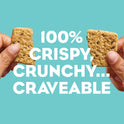 CLIF BAR Thins - Chocolate Chip - Crispy Snack Bars - Made with Organic Oats - Non-GMO - Plant-Based - 100 Calorie Packs - 0.78 oz. (7 Pack)