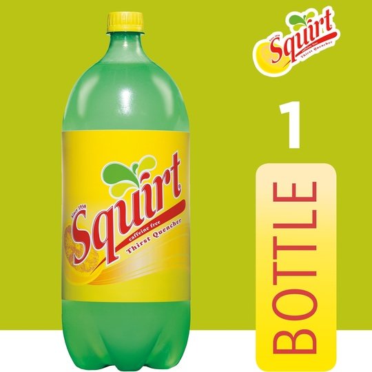 Squirt Citrus Soda Pop, 2 L bottle