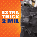 Hefty Heavy Duty Contractor Extra Large Trash Bags, 45 Gallon, 20 Count