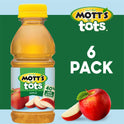 Mott's for Tots Apple Juice, 8 fl oz, 6 Count Bottles