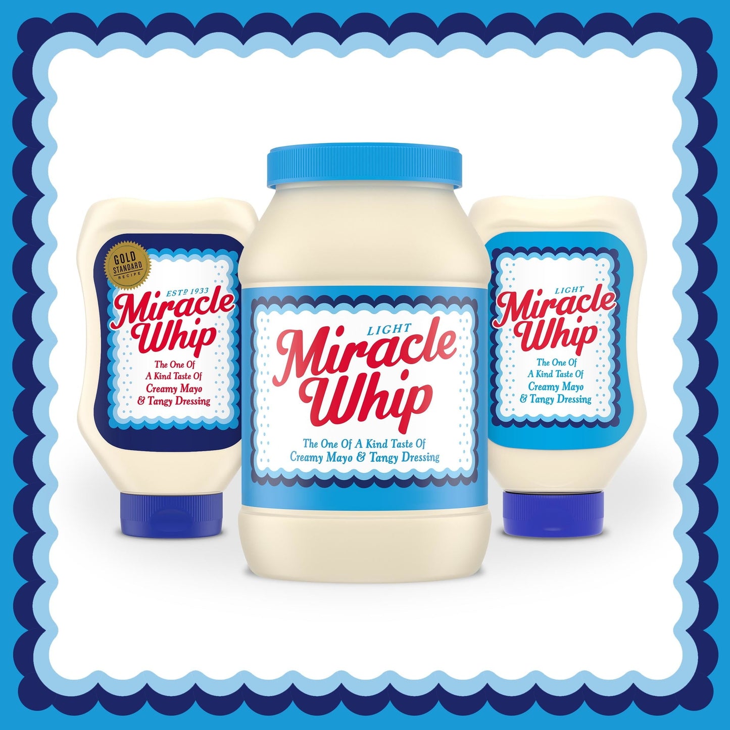 Miracle Whip Light Mayo-like Dressing Jar, 30 fl oz