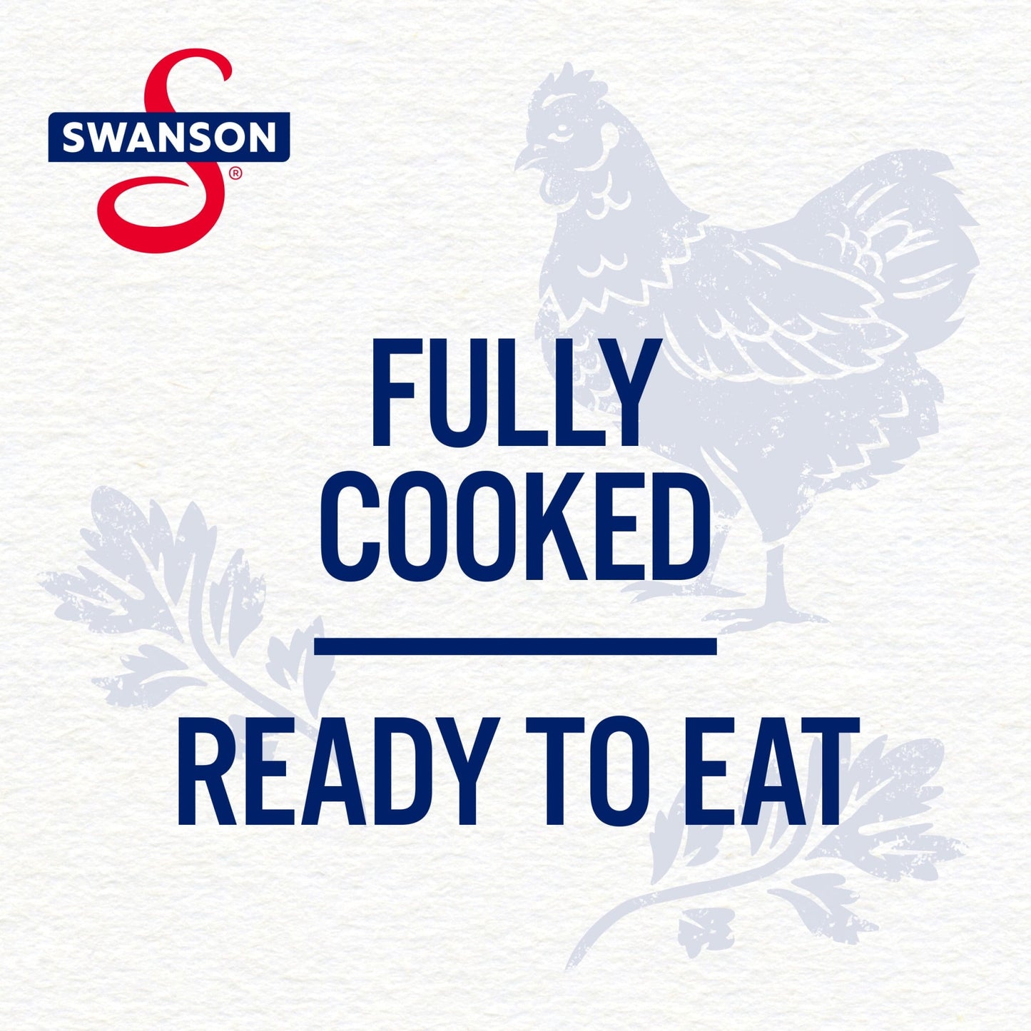 Swanson White Premium Chunk Canned Chicken Breast in Water, Fully Cooked Chicken, 4.5 oz Can