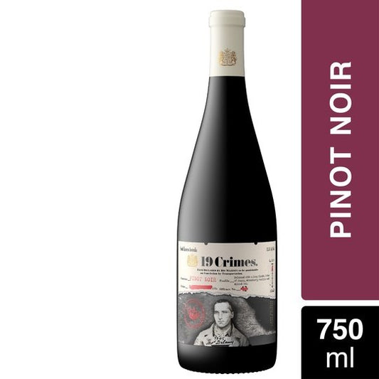19 Crimes The Punishment Pinot Noir Red Wine, 750ml Bottle, 13.5% ABV