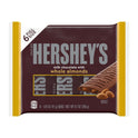 Hershey's Milk Chocolate with Whole Almonds Candy, Bars 1.45 oz, 6 Count