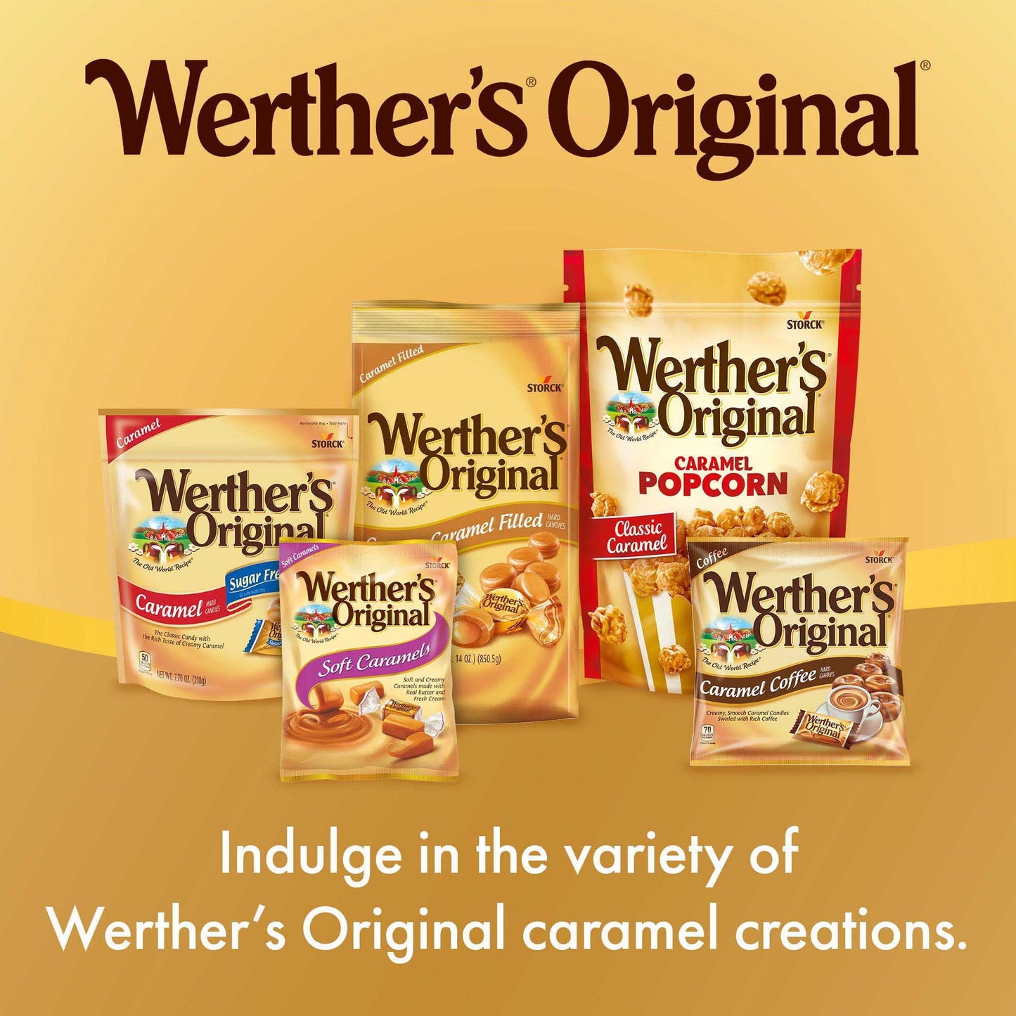 Werthers Original Soft Caramel Candy, 2.22 oz