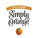 Simply Non GMO Vitamin C No Pulp Orange Juice, 11.5 fl oz Bottle
