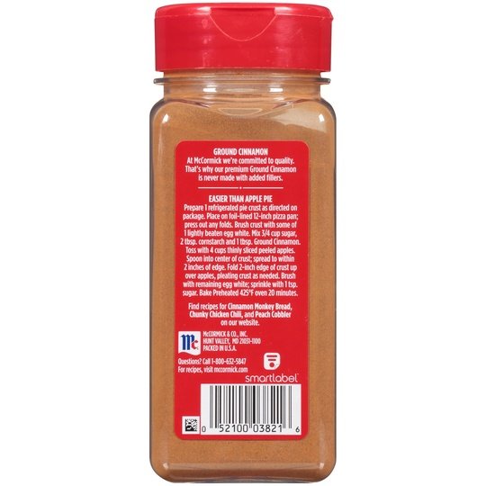 McCormick Cinnamon - Ground, 7.12 oz Mixed Spices & Seasonings