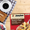 Jimmy Dean Steak & Eggs Breakfast Bowl, 7 oz (Frozen)