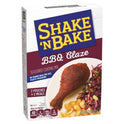 Shake 'N Bake BBQ Glaze Seasoned Coating Mix, 6 oz Box, 2 ct Packets