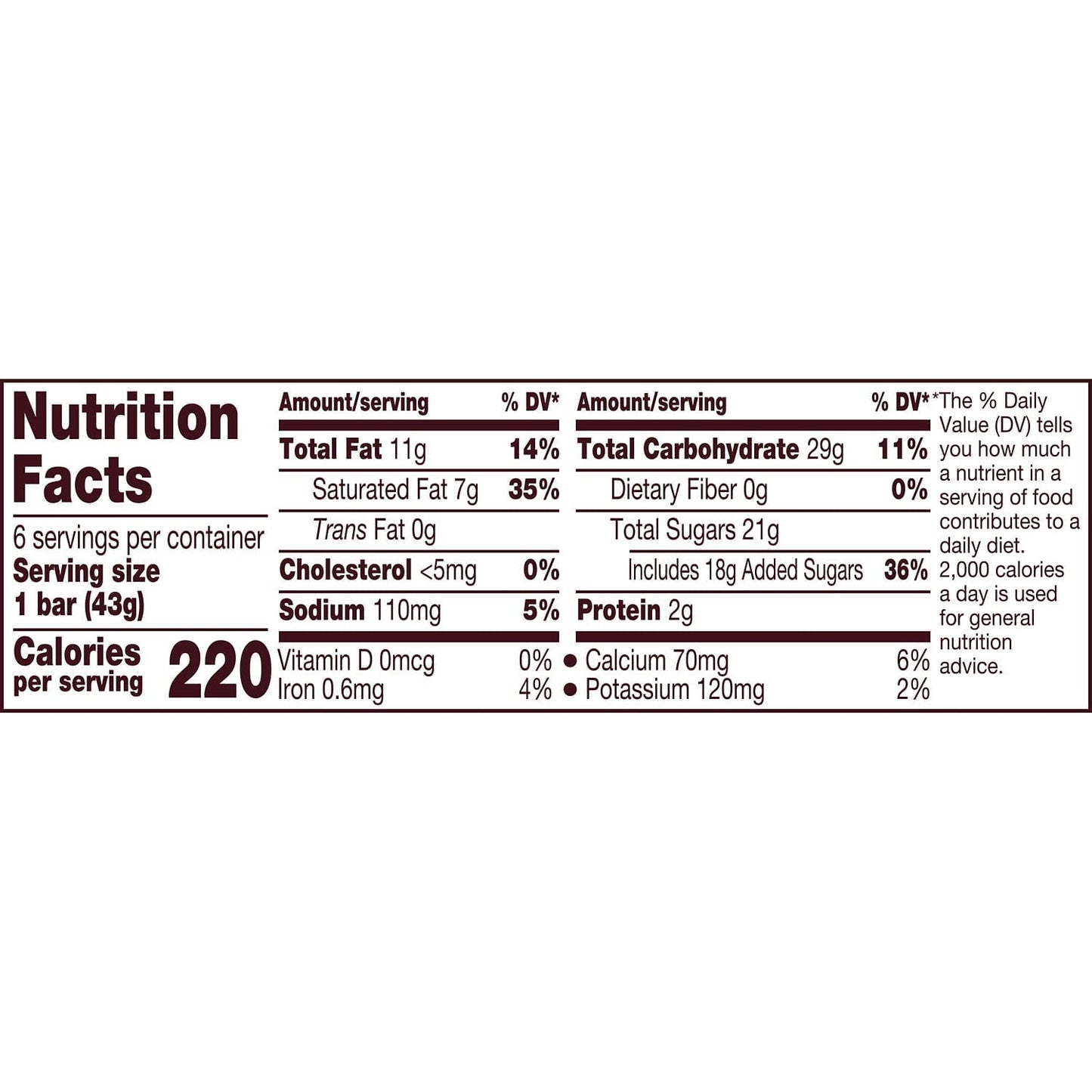 Hershey's Cookies 'n' Creme Candy, Bars 1.55 oz, 6 Count