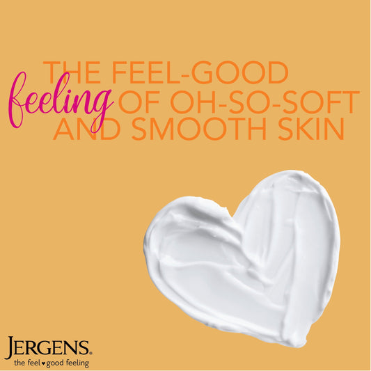 Jergens Hand and Body Lotion, Oil-Infused Skin Firming 24-Hour Body Lotion, 16.8 Oz