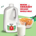 Organic Valley UP Whole Milk, 128 fl oz