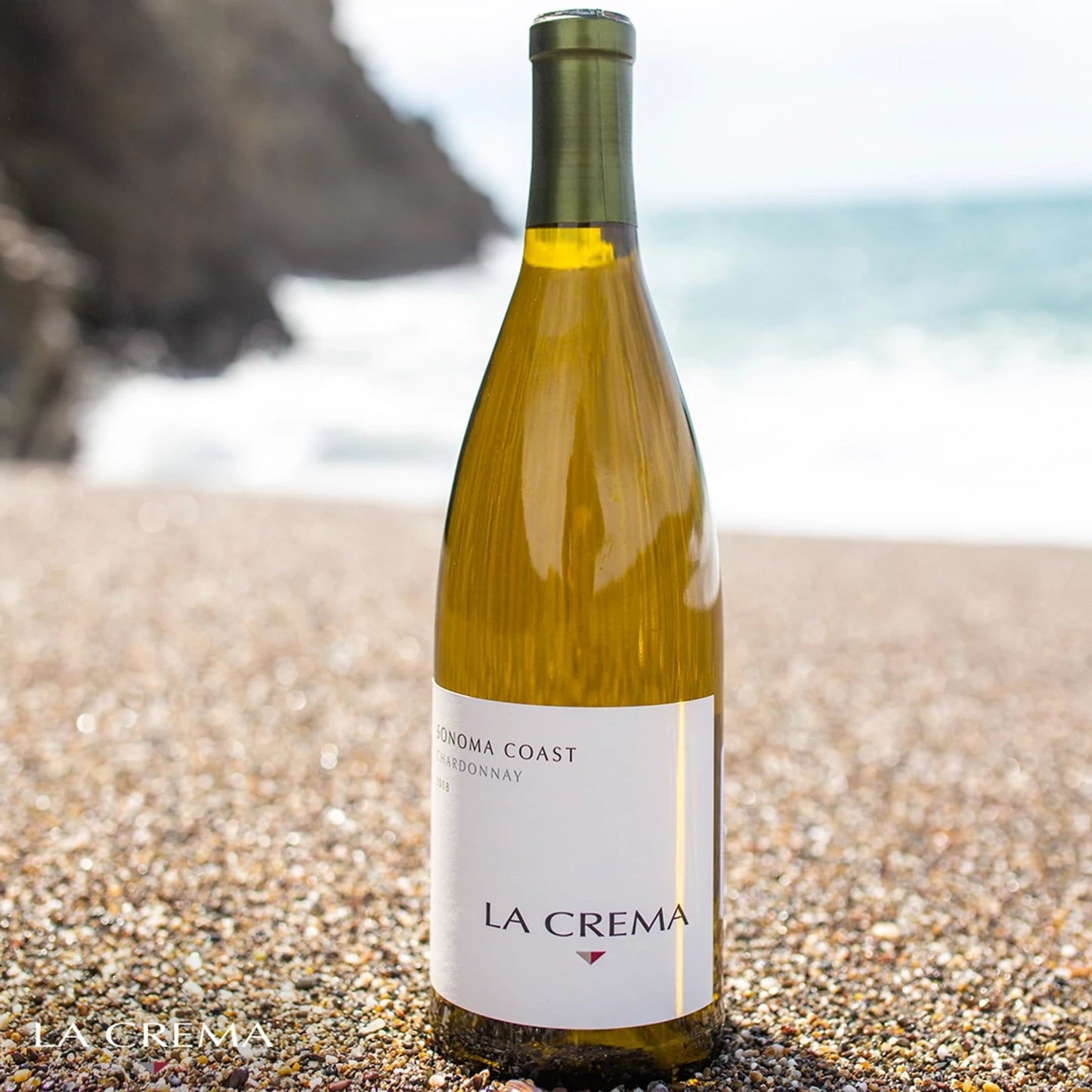 La Crema Sonoma Coast Chardonnay White Wine, 750ml