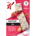 Kellogg's Special K Strawberry Chewy Protein Meal Bars, Ready-to-Eat, 19 oz, 12 Count