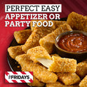 TGI Fridays Mozzarella Sticks Frozen Snacks & Appetizers with Marinara Sauce, 17.4 oz Box Regular