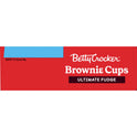 Betty Crocker Brownie Cups Mix, Ultimate Fudge, 13.8 oz