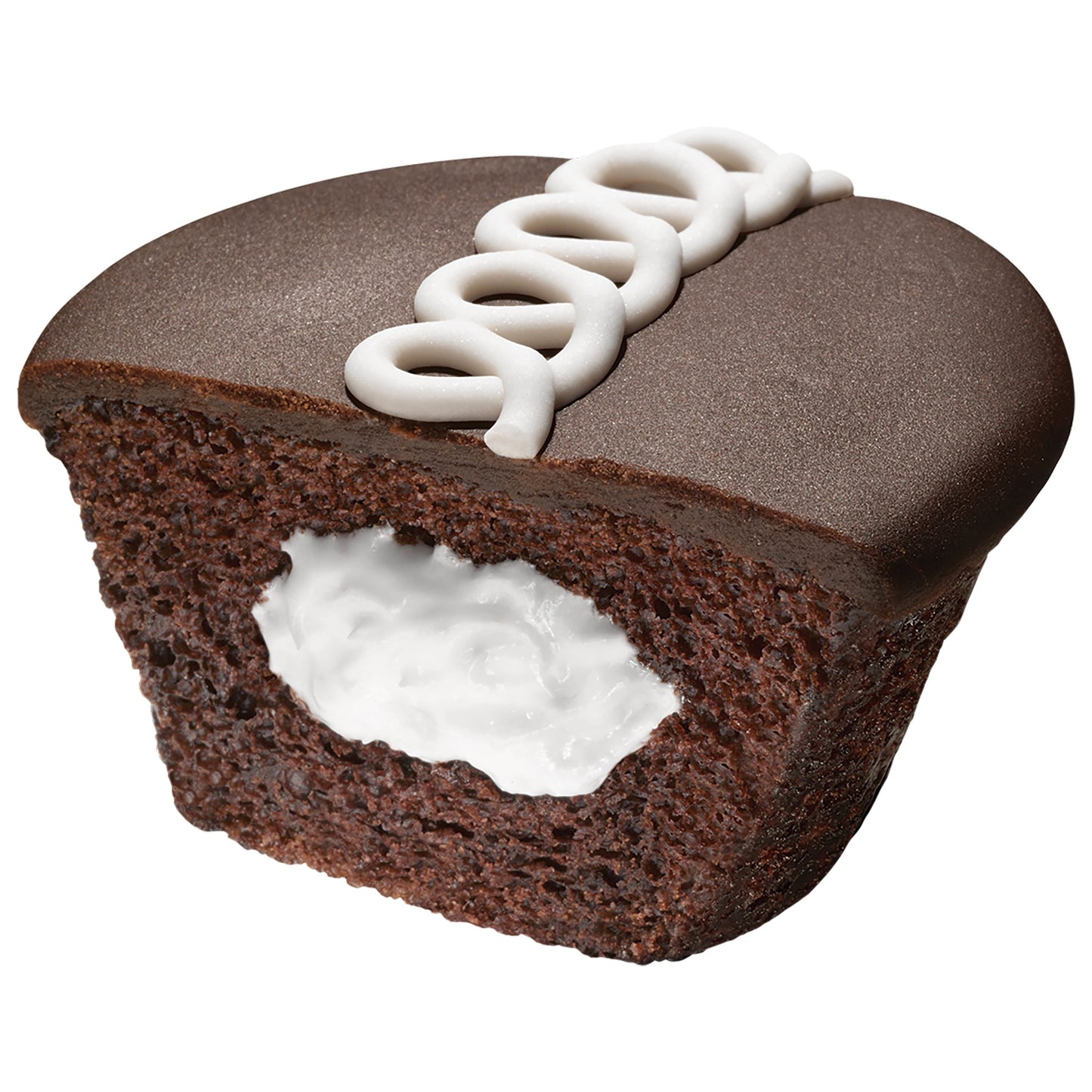 HOSTESS Chocolate Cupcakes, Creamy Filling, Chocolate Snack Cakes, Family Pack - 14 Count / 22.22 oz