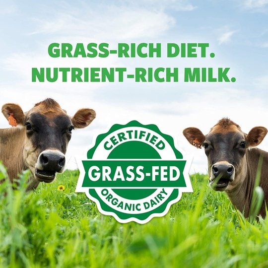 Organic Valley, Organic Whole Milk, Grassfed, Half Gallon Carton, 64 oz