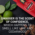 Old Spice Swagger Cedarwood Scent, Body Wash for Men, 24 fl oz