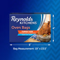 Reynolds Kitchens Turkey Oven Bags, 19 x 23.5 inches, 2 Count