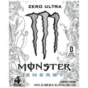 Monster Energy, Zero Ultra, Energy Drink, 16 fl oz, 4 Pack