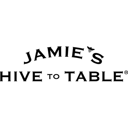 Jamies Hive to Table 100% Raw Honey & Comb, Premium, Pure Honey, 24 oz