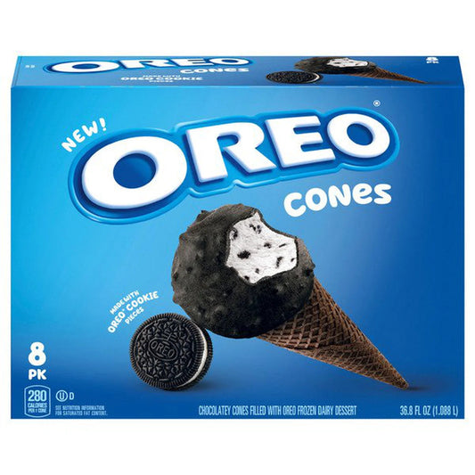 Oreo Frozen Dairy Dessert Ice Cream Bars Novelties, 5 Ct Package