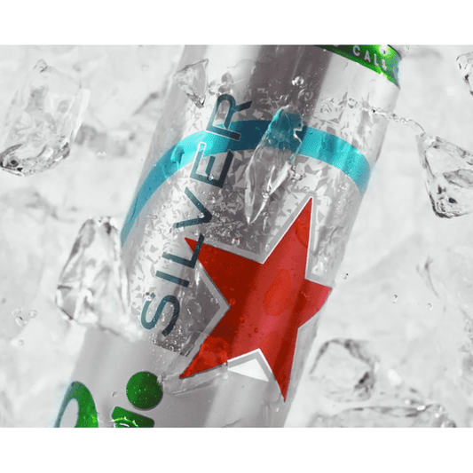 Heineken Silver Lager Beer, 6 Pack, 12 fl oz Bottles, 4% Alcohol by Volume