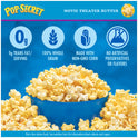 Pop Secret Microwave Popcorn, Movie Theater Butter Flavor, 3 oz Sharing Bags, 18 Ct