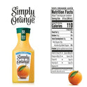 Simply Non GMO All Natural Orange Fruit Juice, 52 fl oz Bottle