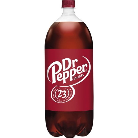 Dr Pepper Soda Pop, 2 L bottle