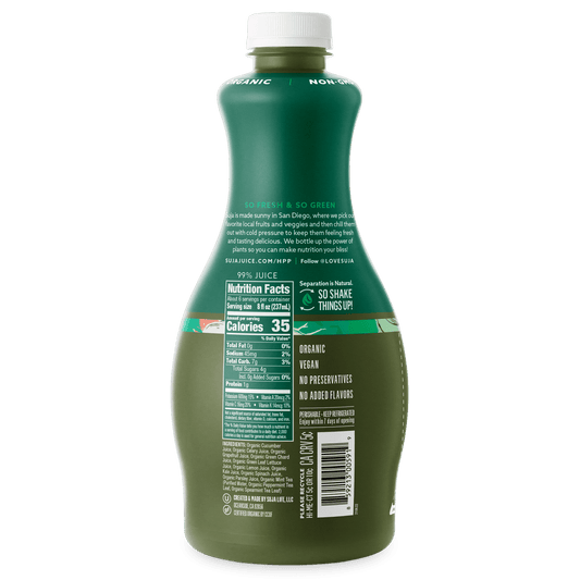 Suja Organic Cold-Pressed Uber Greens, 46 oz.