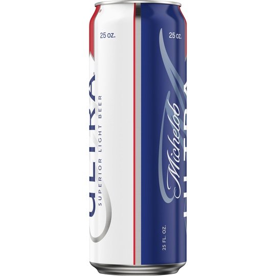 Michelob ULTRA Light Beer, 25 fl oz 1 Can, 4.2 % ABV, Domestic, 3.2% ABV