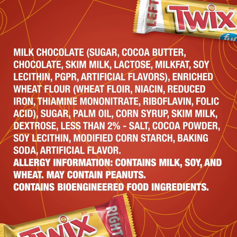 Twix Fun Size Caramel Cookie Chocolate Bars - 10.83 oz Bag