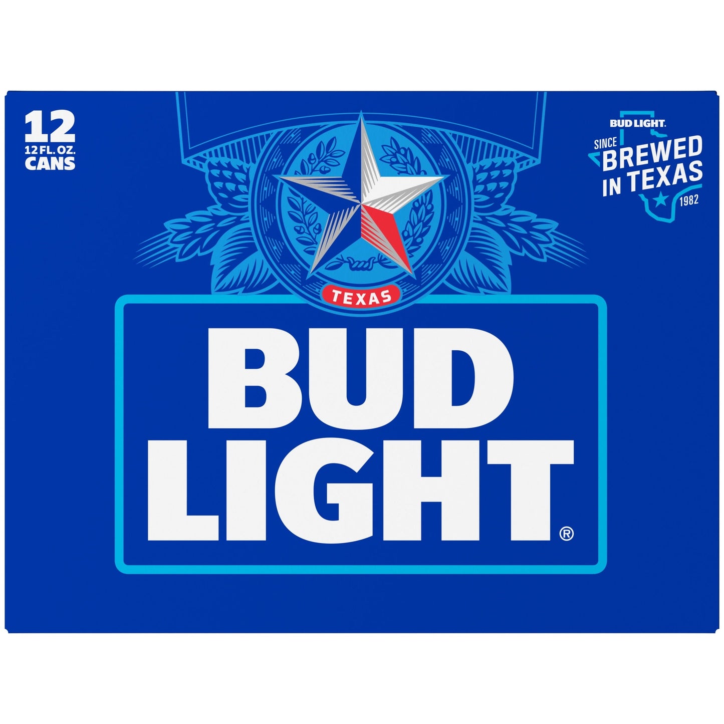 Bud Light Beer, 12 Pack Lager Beer, 12 fl oz Aluminum Cans, 4.2 % ABV, Domestic Lager