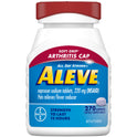 Aleve Caplets Soft Grip Arthritis Cap Naproxen Sodium Pain Reliever, 270 Count