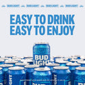 Bud Light Beer, 12 Pack Lager Beer, 12 fl oz Aluminum Cans, 4.2 % ABV, Domestic Lager