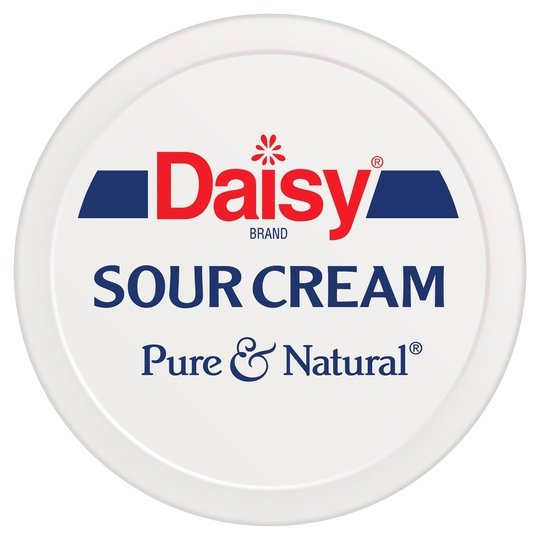 Daisy Pure and Natural Sour Cream, 24 oz (1.5 lb) Tub (Refrigerated)