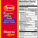 Tyson Trimmed & Ready All Natural Premium Boneless Skinless Chicken Breast Strips, 1.0 - 2.0 lb Tray