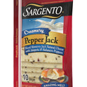 Sargento® Creamery Sliced Pepper Jack Natural Cheese, 10 slices