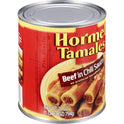 HORMEL Beef Tamales in Chili Sauce, Shelf Stable, 28 oz Steel Can