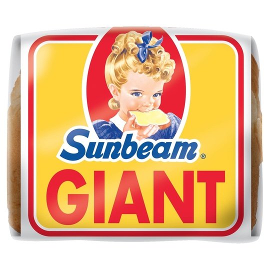 Sunbeam Giant White Bread, Sliced Sandwich Bread Loaf, 24 oz