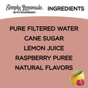 Simply Non GMO All Natural Raspberry Lemonade Raspberry, 52 fl oz Bottle