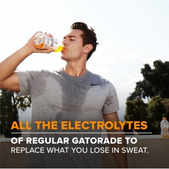 Gatorade G Zero Sugar Orange Thirst Quencher Sports Drink, 28 oz Bottle